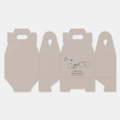 Ballotins C'est un Baby shower de calligraphie minimale mode (Déplié)