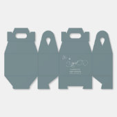 Ballotins C'est un Baby shower de calligraphie minimale mode (Déplié)