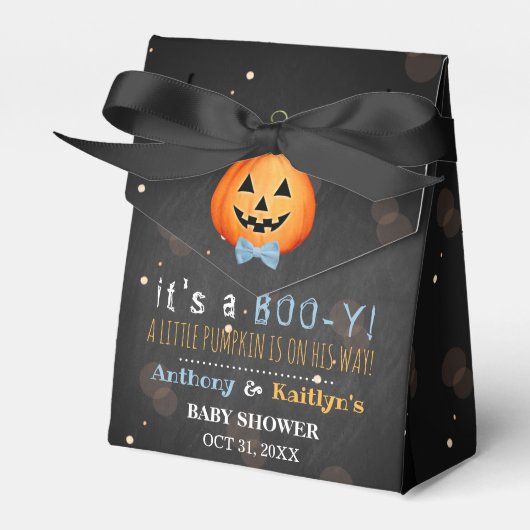 Ballotins C'est un boo-y ! Baby shower d'Halloween petit Cit (Verso)