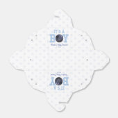 Ballotins C'est un garçon ! Baby shower de balle de Bowling  (Déplié)