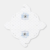 Ballotins C'est un garçon ! Baby shower de balle de football (Déplié)