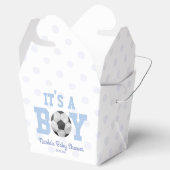 Ballotins C'est un garçon ! Baby shower de balle de football (Ouvert)