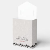 Ballotins C'est un garçon ! Baby shower de bûcheron rustique (Ouvert)