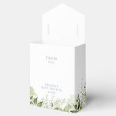 Ballotins C'est un garçon Baby Shower verdure feuillage pous (Ouvert)