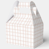 Ballotins C'est un garçon ! Douce gingham marron Notedry Bab (Verso)