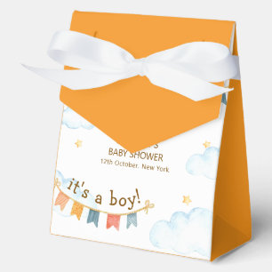 Ballotins C'est un garçon Ours Avion Ciel Baby Shower 