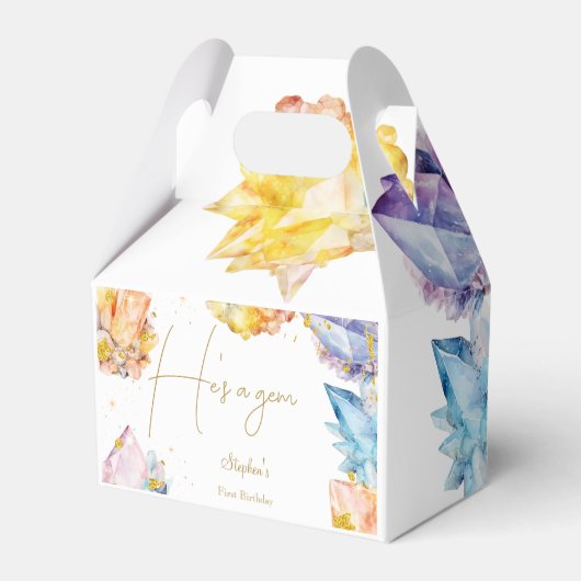 Ballotins C'est un Gem Birthday Crystals de l'aquarelle du g (Verso)