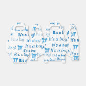 Ballotins C'est une boîte cadeau Baby shower garçon (Déplié)