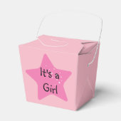 Ballotins C'est une fille avec une étoile rose (Verso)