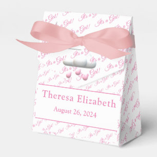 Ballotins C'est une fille Baby shower personnalisable envelo