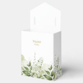 Ballotins C'est une fille Baby Shower Verdure Feuillage Or (Ouvert)