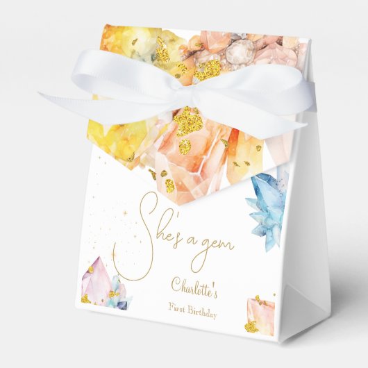 Ballotins C'est une Gem Birthday Crystals Girl'aquarelle (Verso)