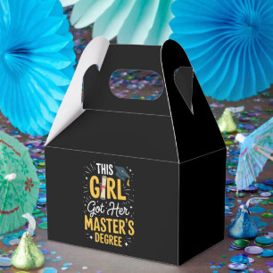 Ballotins Cette fille a obtenu son diplôme de master en 2026
