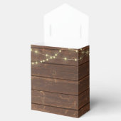 Ballotins Chaîne de lumière mariage sur Ballotin en bois de  (Ouvert)