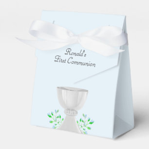 Ballotins Chalice et Bleu Bleu Verdure Première communion