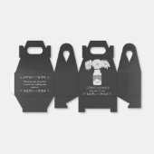 Ballotins Chalkboard Mason Jar Ballotin personnalisé (Déplié)