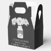 Ballotins Chalkboard Mason Jar Ballotin personnalisé (Ouvert)