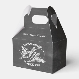 Ballotins Chalkboard Vintage Dove Personnalisé