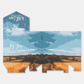 Ballotins Champ Rustique Doré d'Été Route de Campagne Ensole (Déplié)