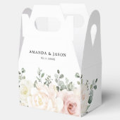 Ballotins Champagne Ivory Blush rose Floral Mariage (Ouvert)