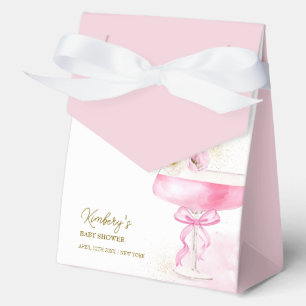 Ballotins Champagne rose Floral Brunch Baby shower Bubbly