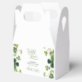 Ballotins Chanceux en amour Baby Shower Mariage Vert Merci (Ouvert)