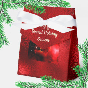 Ballotins Chandelle rouge enfant "Blessé Holiday Season" Bal