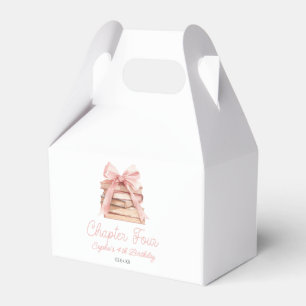 Ballotins Chapitre quatre Livres à ruban rose Fête d'anniver