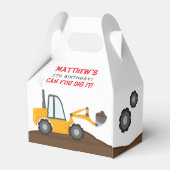 Ballotins Chariot de construction Anniversaire (Arrière)