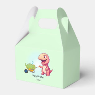 Ballotins Chariot de paille de dinosaure drôle Anniversaire 