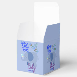 Ballotins Charmant éléphant bleu et ours en peluche pour Bab