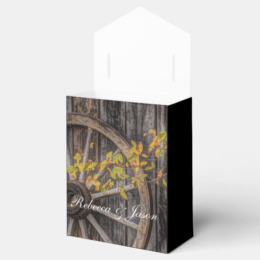 Ballotins Charme de pays - Roue Rustique Wagon Occidentale (Ouvert)