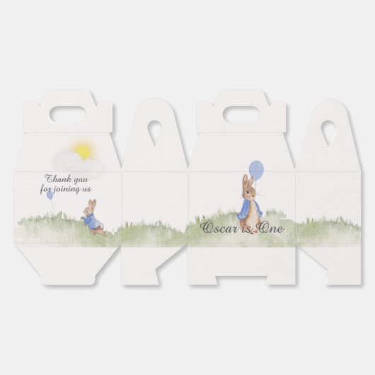 Ballotins Charme Peter Rabbit Boîte de réception à thème (Déplié)