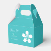 Ballotins Charming Sakura en Ballotin Turquoise (Arrière)
