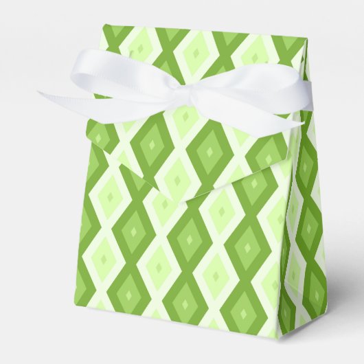 Ballotins Chartreuse green diamond pattern (Verso)