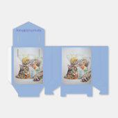 Ballotins Chat Aquarelle Anniversaire Fête Ballotin de gâtea (Déplié)