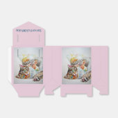 Ballotins Chat Aquarelle Anniversaire Fête Ballotin de gâtea (Déplié)