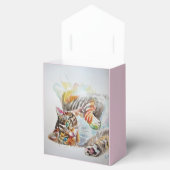 Ballotins Chat Aquarelle Anniversaire Fête Ballotin de gâtea (Ouvert)