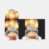 Ballotins Chat Avec Cupcake Sparkler (Déplié)