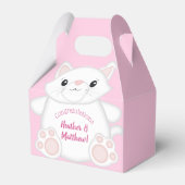 Ballotins Chat Baby shower Kitty Rose (Arrière)