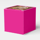 Ballotins Chat Cranky Drôle Avec Cupcake D'Anniversaire Fond (Verso)