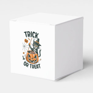 Ballotins Chat d'Halloween abstrait