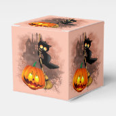 Ballotins Chat effrayé par Citrouille Fun Halloween caractèr (Verso)