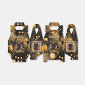 Ballotins Chat Halloween éffrayant Personnalisé (Déplié)