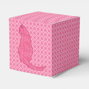 Ballotins Chat japonais - Fuchsia Pink Batik
