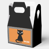 Ballotins Chat noir avec queue courbée Halloween (Ouvert)