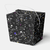 Ballotins Chat noir d'Halloween blanc mignon (Arrière)