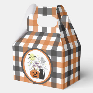 Ballotins Chat noir et Citrouille pas effrayant Halloween