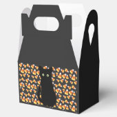 Ballotins Chat noir, motif de maïs, Halloween amusant (Ouvert)