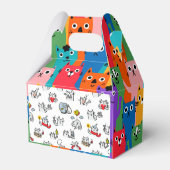 Ballotins Chats amusants, lait et magie. (Arrière)